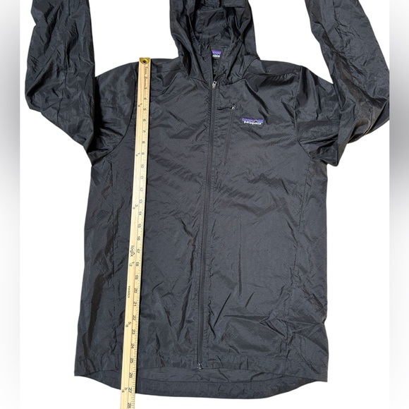 Patagonia Men's Houdini Packable Windbreaker Jacket - Black, Size Small - Picture 5 of 8